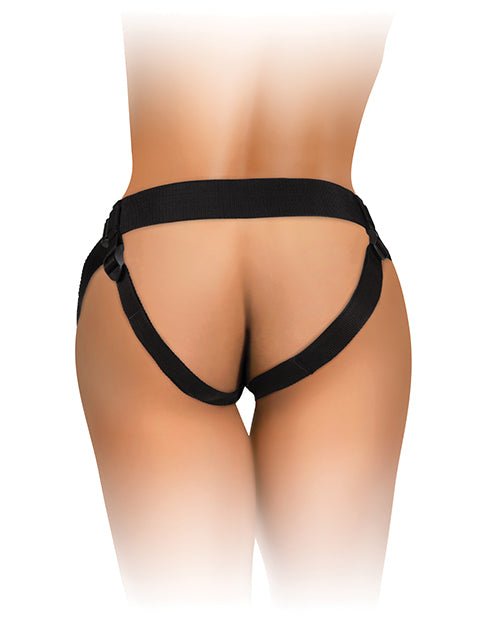 King Cock Elite Beginner's Body Dock Strap On Harness - Black | Shop Lowest Prices at fonlove.shop