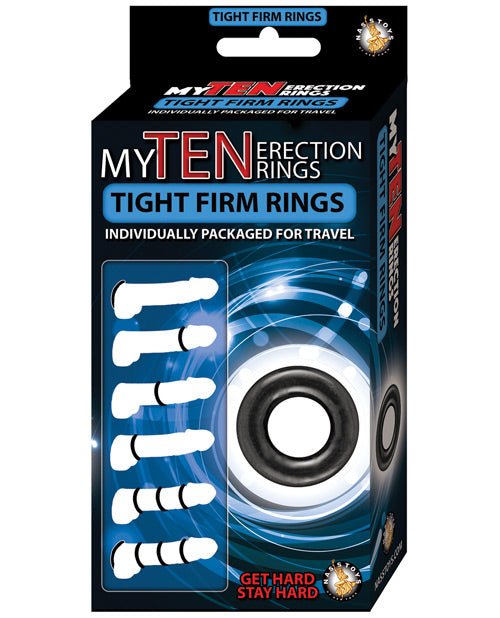 My Ten Erection Rings Tight Firm Rings - Black | Shop Lowest Prices at fonlove.shop