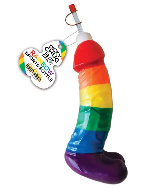 Rainbow Dicky Chug Sports Bottle | Shop Lowest Prices at fonlove.shop