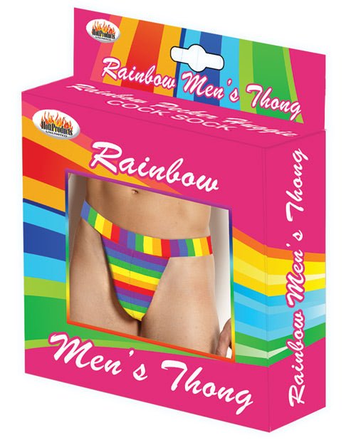 Rainbow Men's Thong | Shop Lowest Prices at fonlove.shop