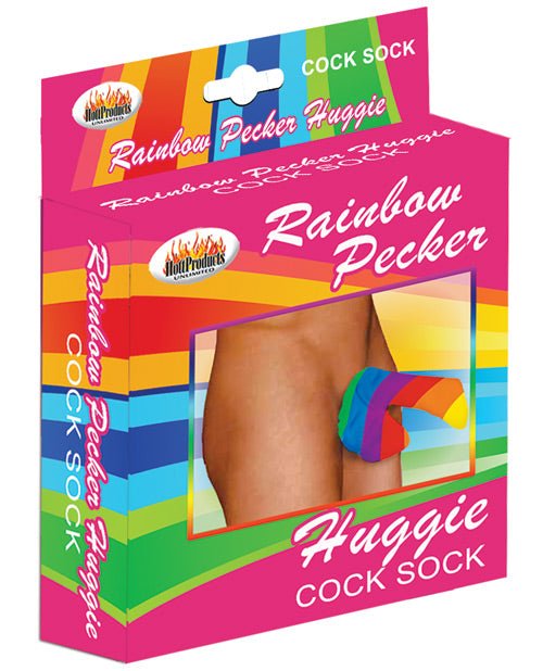 Rainbow Pecker Huggie Sock | Shop Lowest Prices at fonlove.shop