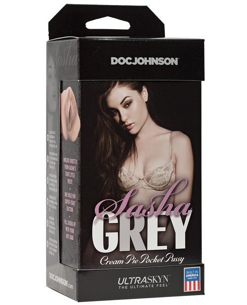 Sasha Grey Ultraskyn Cream Pie Pocket Pussy | Shop Lowest Prices at fonlove.shop