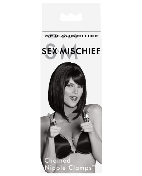 Sex & Mischief Chained Nipple Clamps | Shop Lowest Prices at fonlove.shop