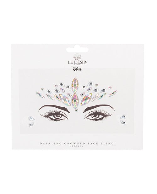 Shots Bliss Dazzling Crowned Face Bling Sticker O/s | Shop Lowest Prices at fonlove.shop