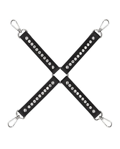 Shots Ouch Diamond Studded Hogtie | Shop Lowest Prices at fonlove.shop