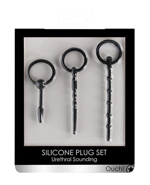 Shots Ouch Urethral Sounding Plug Set | Shop Lowest Prices at fonlove.shop