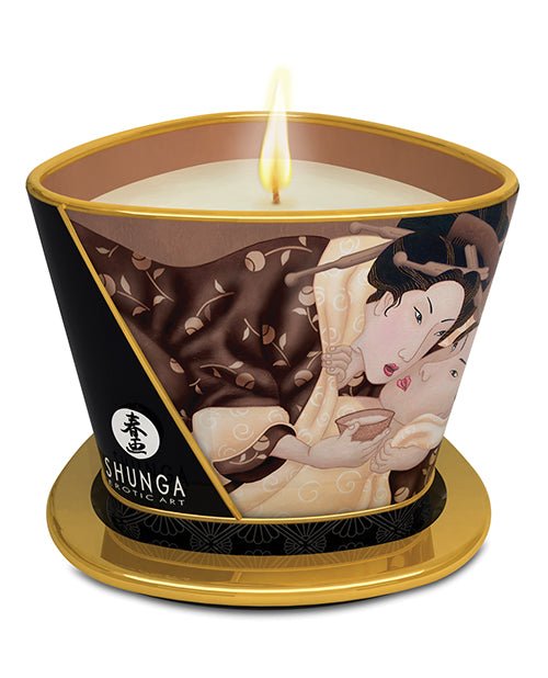 Shunga Massage Candle Excitation Intoxicating Chocolate | Shop Lowest Prices at fonlove.shop