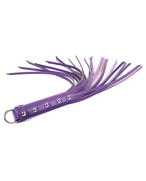 Spartacus 20" Strap Whip - Purple | Shop Lowest Prices at fonlove.shop