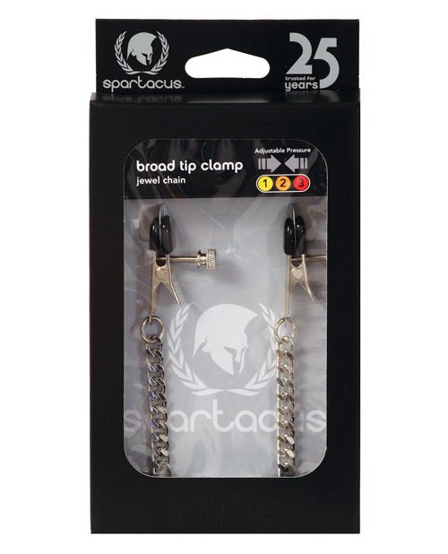 Spartacus Adjustable Broad Tip Clamps - Jewel Chain | Shop Lowest Prices at fonlove.shop