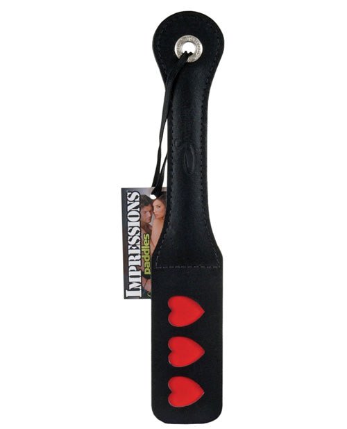 Sportsheets 12" Leather Heart Impression Paddle | Shop Lowest Prices at fonlove.shop