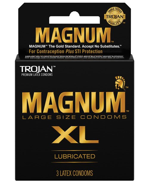 Trojan Magnum Xl - Pack Of 3 | Shop Lowest Prices at fonlove.shop