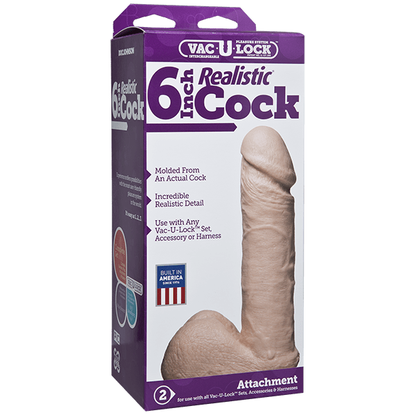 Vac - U - Lock 6" Realistic | Shop Lowest Prices at fonlove.shop