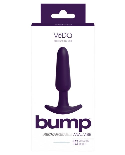 Vedo Bump Rechargeable Anal Vibe | Shop Lowest Prices at fonlove.shop