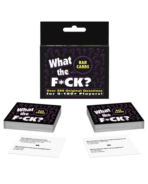 What The Fuck? Bar Cards | Shop Lowest Prices at fonlove.shop