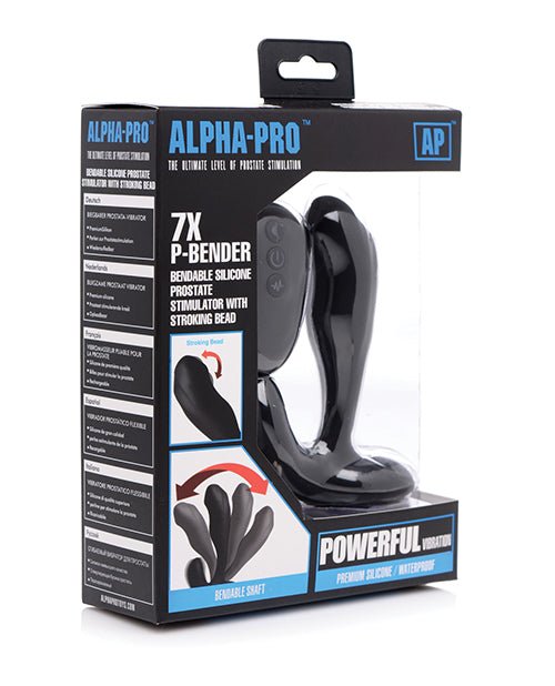 7X Bendable Prostate Stimulator with Stroking Bead | Shop Lowest Prices at fonlove.shop