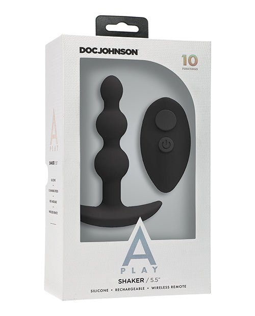 A Play Beaded Rechargeable Silicone Anal Plug With Remote | Shop Lowest Prices at fonlove.shop