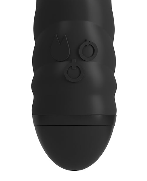 Adrien Lastic Twister Clitoral Sucker & Vibrating Rabbit - Black | Shop Lowest Prices at fonlove.shop