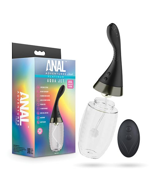 Anal Adventures Platinum Aqua Jet - Black | Shop Lowest Prices at fonlove.shop