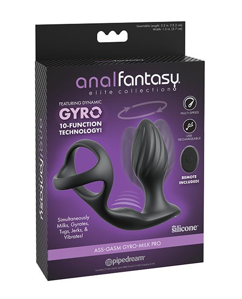 Anal Fantasy Elite Ass - Gasam Gyro - Milk Pro - Black | Shop Lowest Prices at fonlove.shop