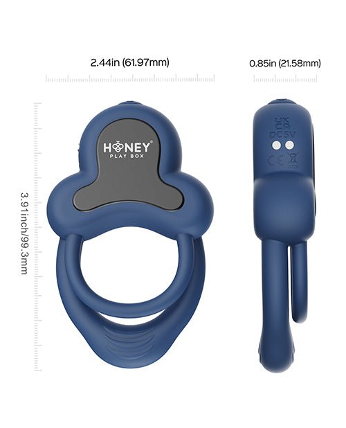 Anello Vibrating Double Cock Ring with Clitoral Stimulator | Shop Lowest Prices at fonlove.shop
