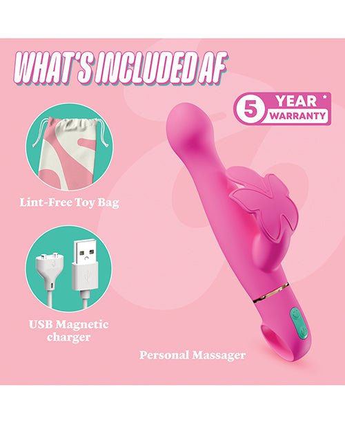 Aria - Naughty AF 2.0 - Rechargeable Vibe - Plum | Shop Lowest Prices at fonlove.shop