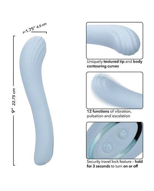 Azure Collection Contoured G Vibrator - Blue | Shop Lowest Prices at fonlove.shop