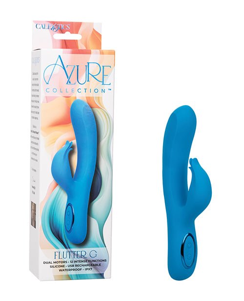 Azure Collection Flutter G Vibrator - Blue | Shop Lowest Prices at fonlove.shop