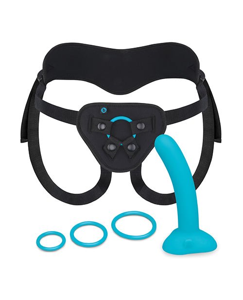 b - Vibe Every Body Strap - On Harness Set With 6" Silicone Dildo Peg | Shop Lowest Prices at fonlove.shop