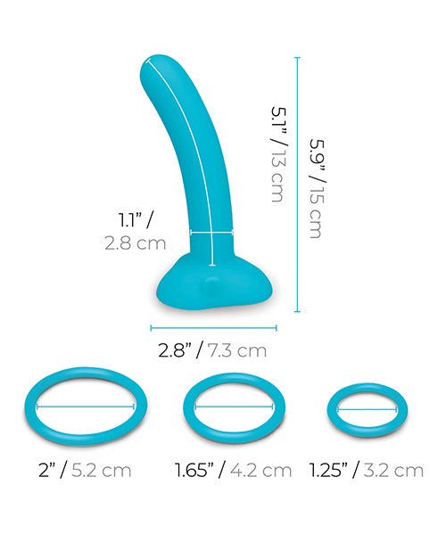 b - Vibe Every Body Strap - On Harness Set With 6" Silicone Dildo Peg | Shop Lowest Prices at fonlove.shop