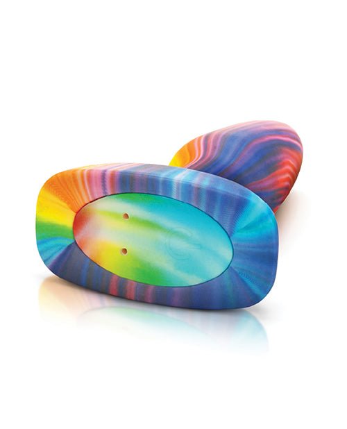b - Vibe Peace & Love Tie - Dye Rimming Plug - Special Edition | Shop Lowest Prices at fonlove.shop