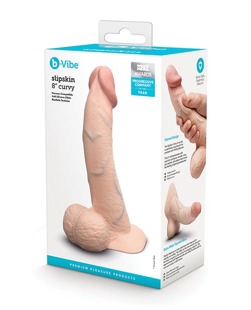 b - Vibe Slipskin 8" Curvy - Cream | Shop Lowest Prices at fonlove.shop