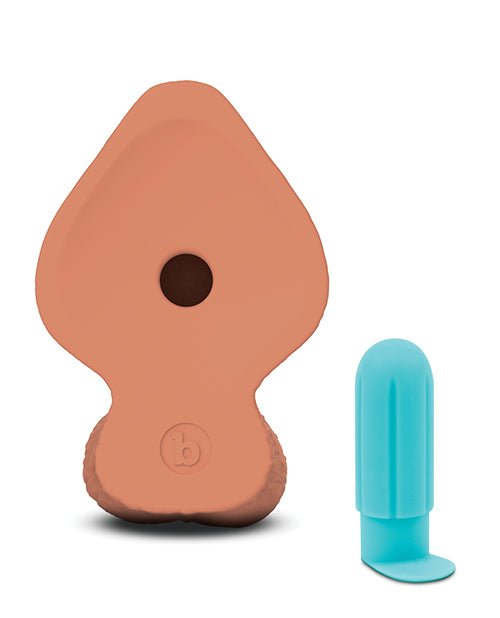 b - Vibe Slipskin 9" Girthy - Mocha | Shop Lowest Prices at fonlove.shop