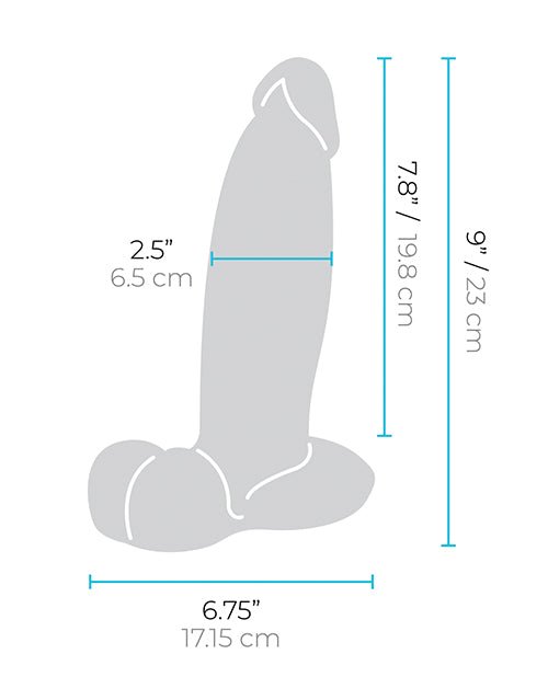 b - Vibe Slipskin 9" Girthy - Mocha | Shop Lowest Prices at fonlove.shop