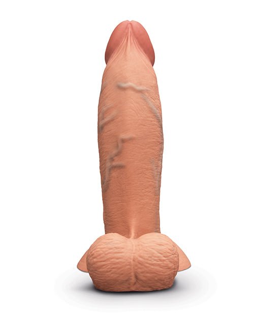 b - Vibe Slipskin 9" Girthy - Mocha | Shop Lowest Prices at fonlove.shop