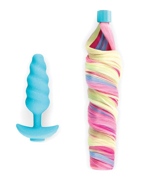 b - Vibe - Unicorn Tail Vibrating Butt Plug - Special Edition | Shop Lowest Prices at fonlove.shop