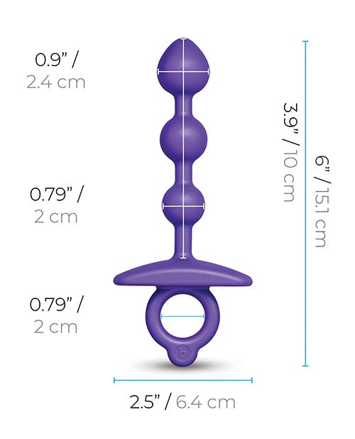 b - Vibe - Zip Silicone Anal Beads | Shop Lowest Prices at fonlove.shop