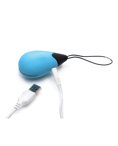 Bang! 10X Silicone Vibrating Egg - Blue | Shop Lowest Prices at fonlove.shop