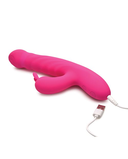 Bang! 10X Thrusting & Vibrating Rabbit - Pink | Shop Lowest Prices at fonlove.shop