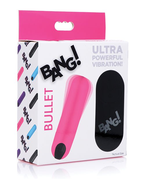 Bang Vibrating Bullet With Remote Control | Shop Lowest Prices at fonlove.shop