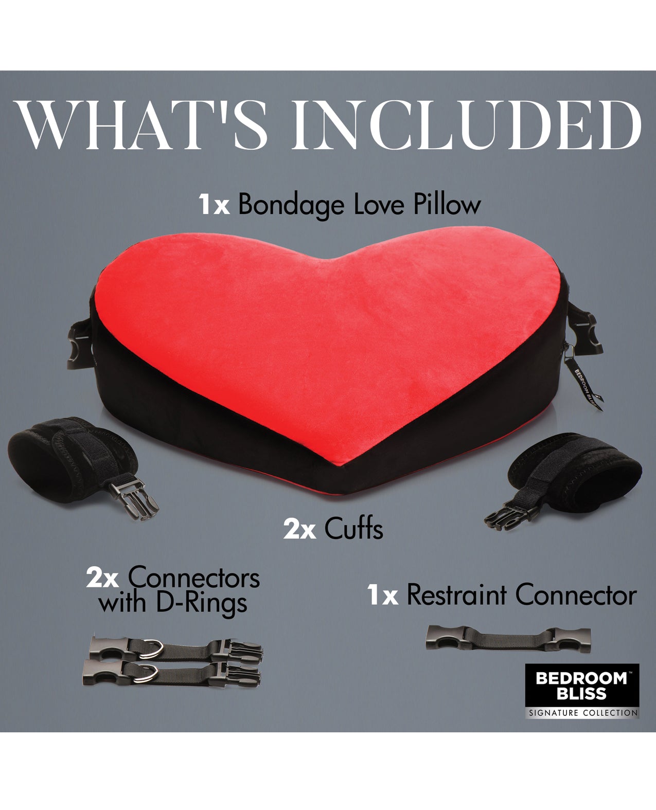 Bedroom Bliss Bondage Love Pillow | Shop Lowest Prices at fonlove.shop
