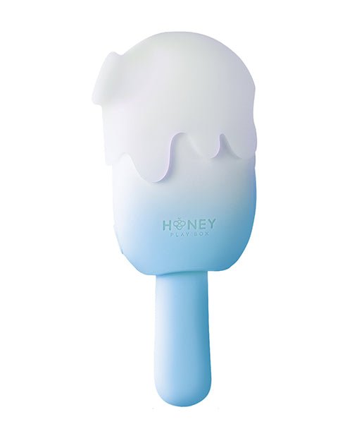 Bite Me Sucking, Tapping & Vibrating Cream Pop Stimulator - Blue/White | Shop Lowest Prices at fonlove.shop