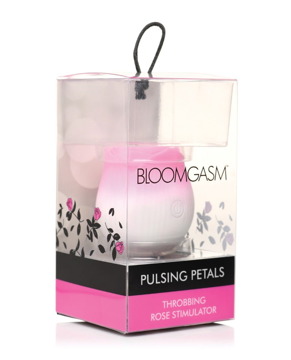 Bloomgasm Pulsing Petals Throbbing Rose Stimulator - Pink | Shop Lowest Prices at fonlove.shop