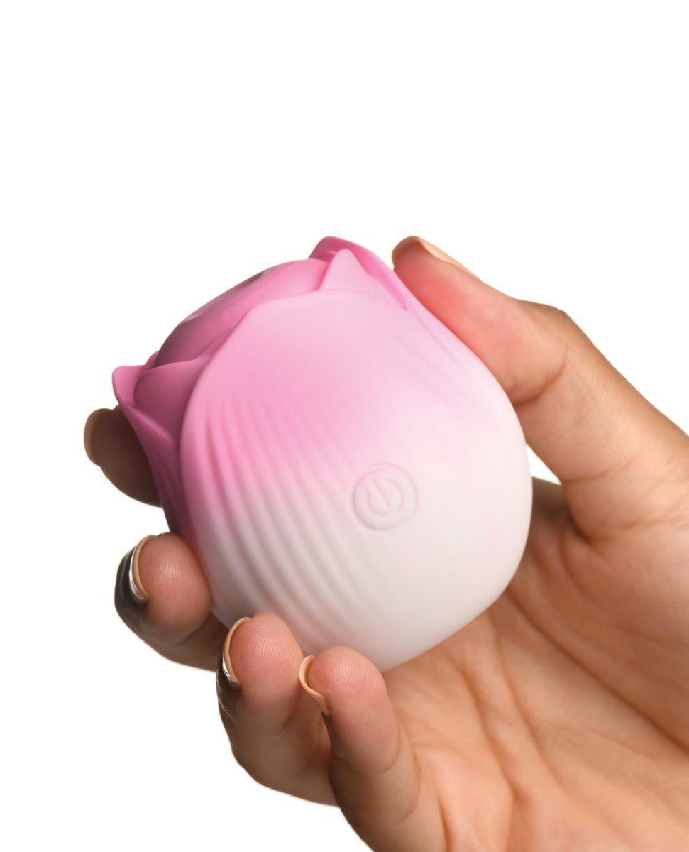 Bloomgasm Pulsing Petals Throbbing Rose Stimulator - Pink | Shop Lowest Prices at fonlove.shop