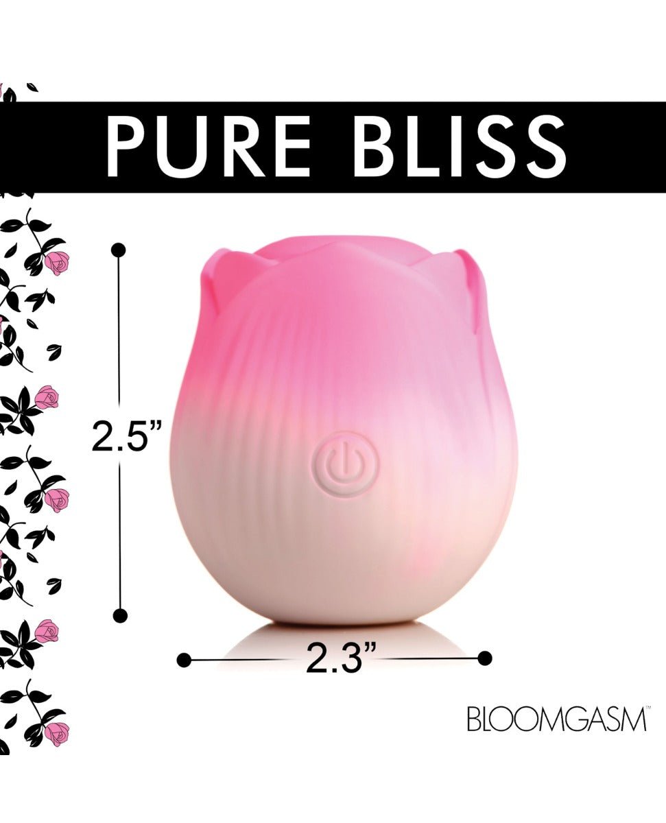Bloomgasm Pulsing Petals Throbbing Rose Stimulator - Pink | Shop Lowest Prices at fonlove.shop