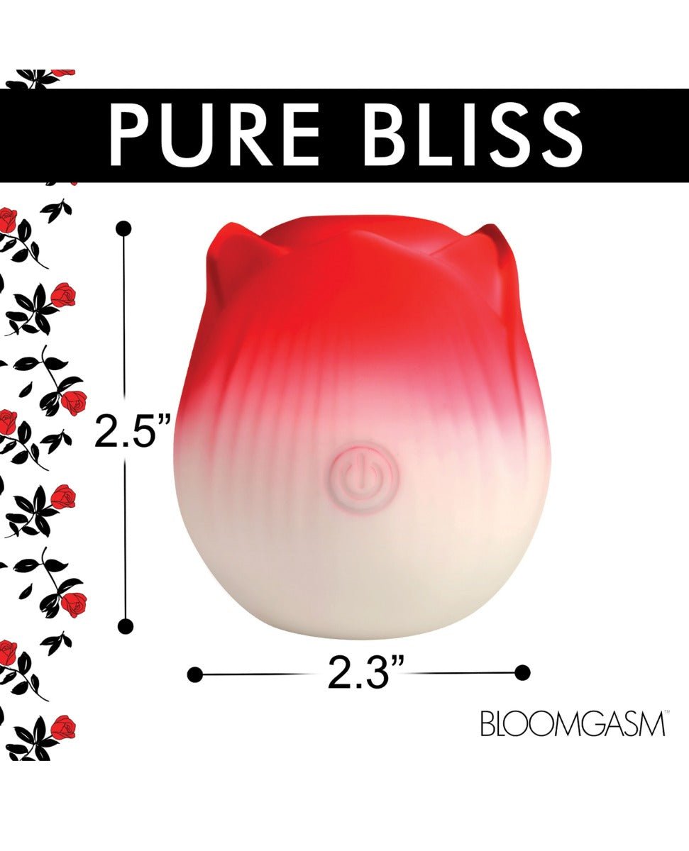 Bloomgasm Pulsing Petals Throbbing Rose Stimulator - Red | Shop Lowest Prices at fonlove.shop