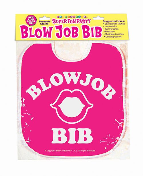Blow Job Bib - Pink | Shop Lowest Prices at fonlove.shop