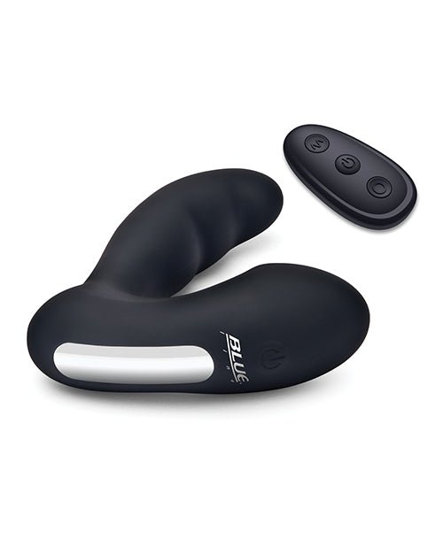 Blue Line Vibrating Prostate Prober w/Remote - Black | Shop Lowest Prices at fonlove.shop