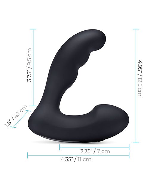 Blue Line Vibrating Prostate Prober w/Remote - Black | Shop Lowest Prices at fonlove.shop