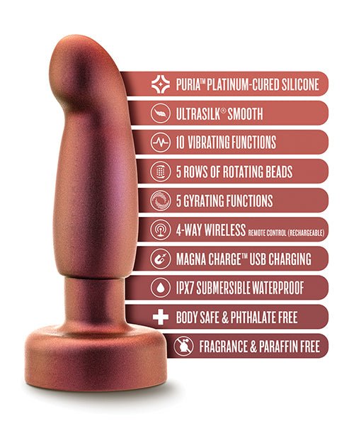 Blush Anal Adventures Matrix Bionic Plug | Shop Lowest Prices at fonlove.shop