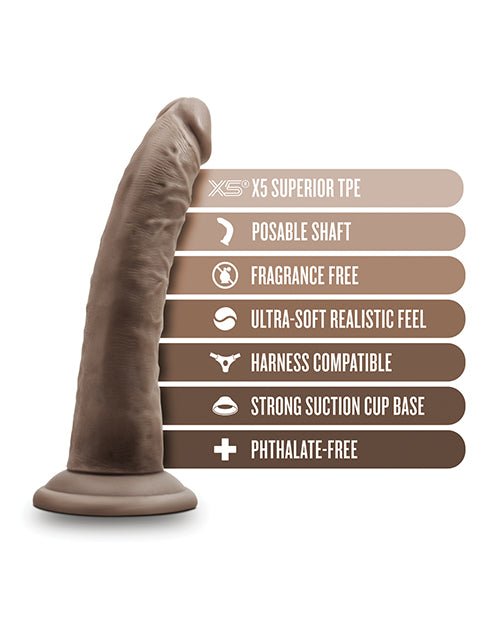 Blush Dr. Skin Plus 7" Posable Dildo | Shop Lowest Prices at fonlove.shop